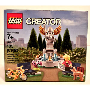 CITY PARK FOUNTAIN Lego CREATOR Set #40221 NEW Factory Sealed RETIRED Unopened